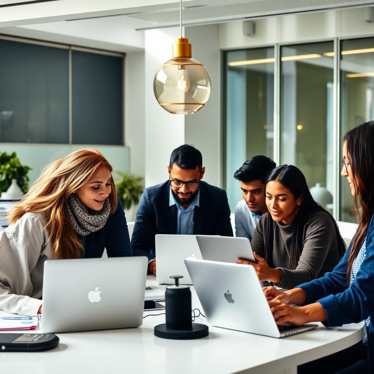Diverse global team collaborating on the Open Campus platform